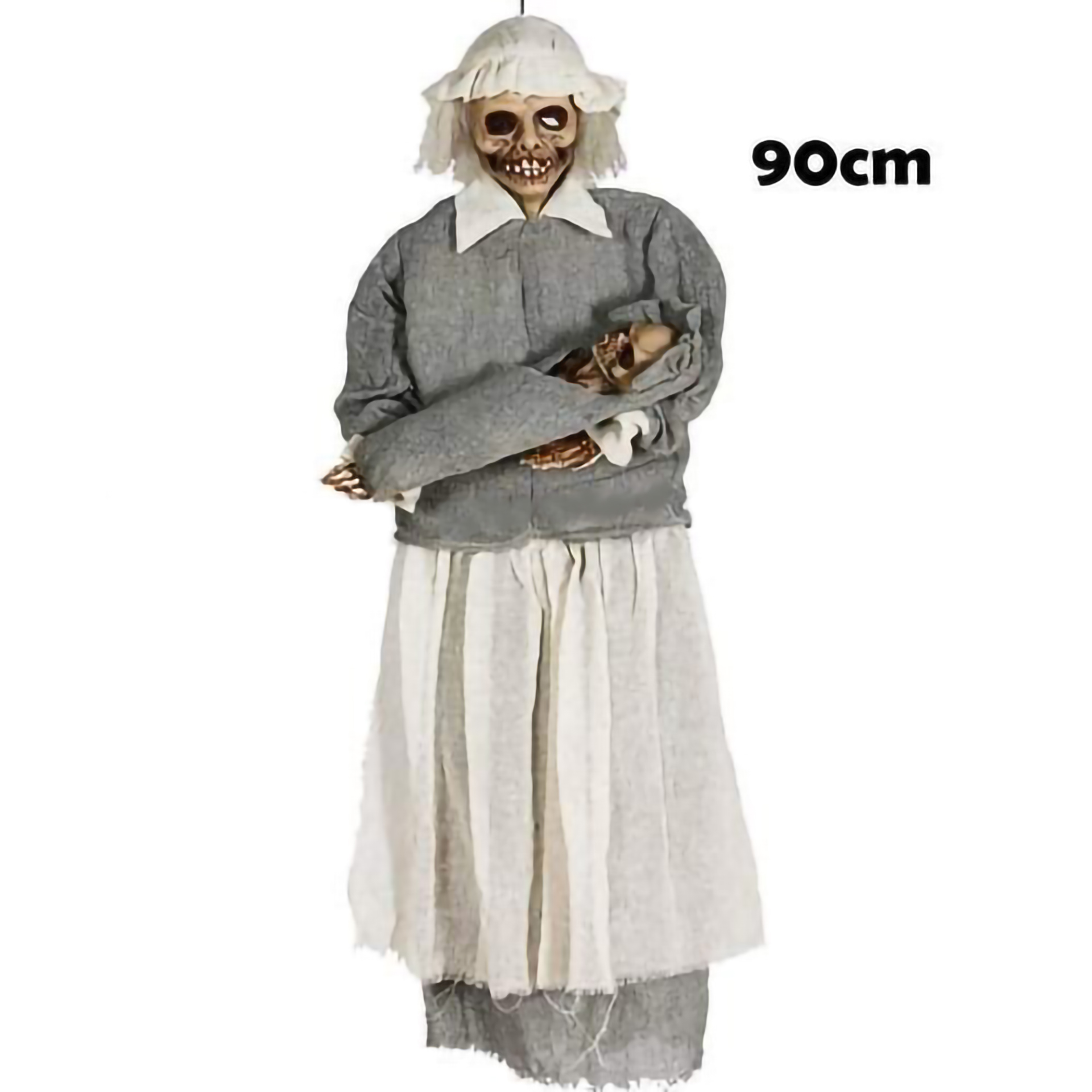 Mãe e Bebé Zombie Halloween