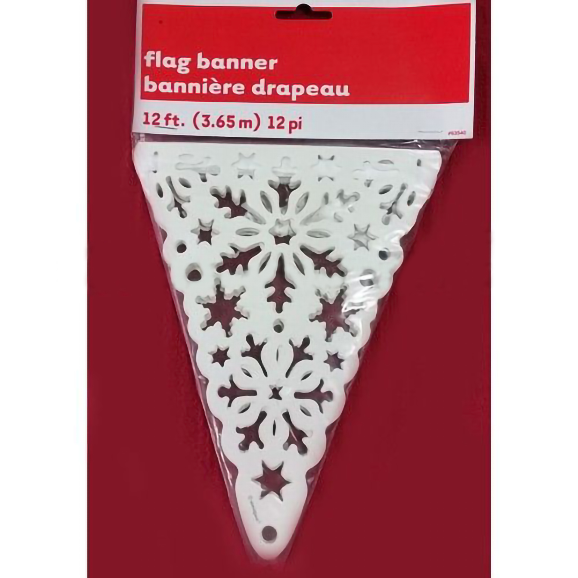 Bandeirolas Brancas Rendadas