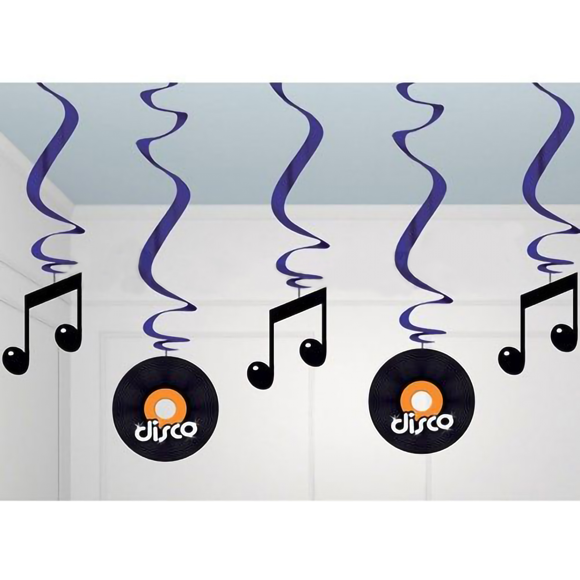 Decorações DISCO Pendentes Pack 5