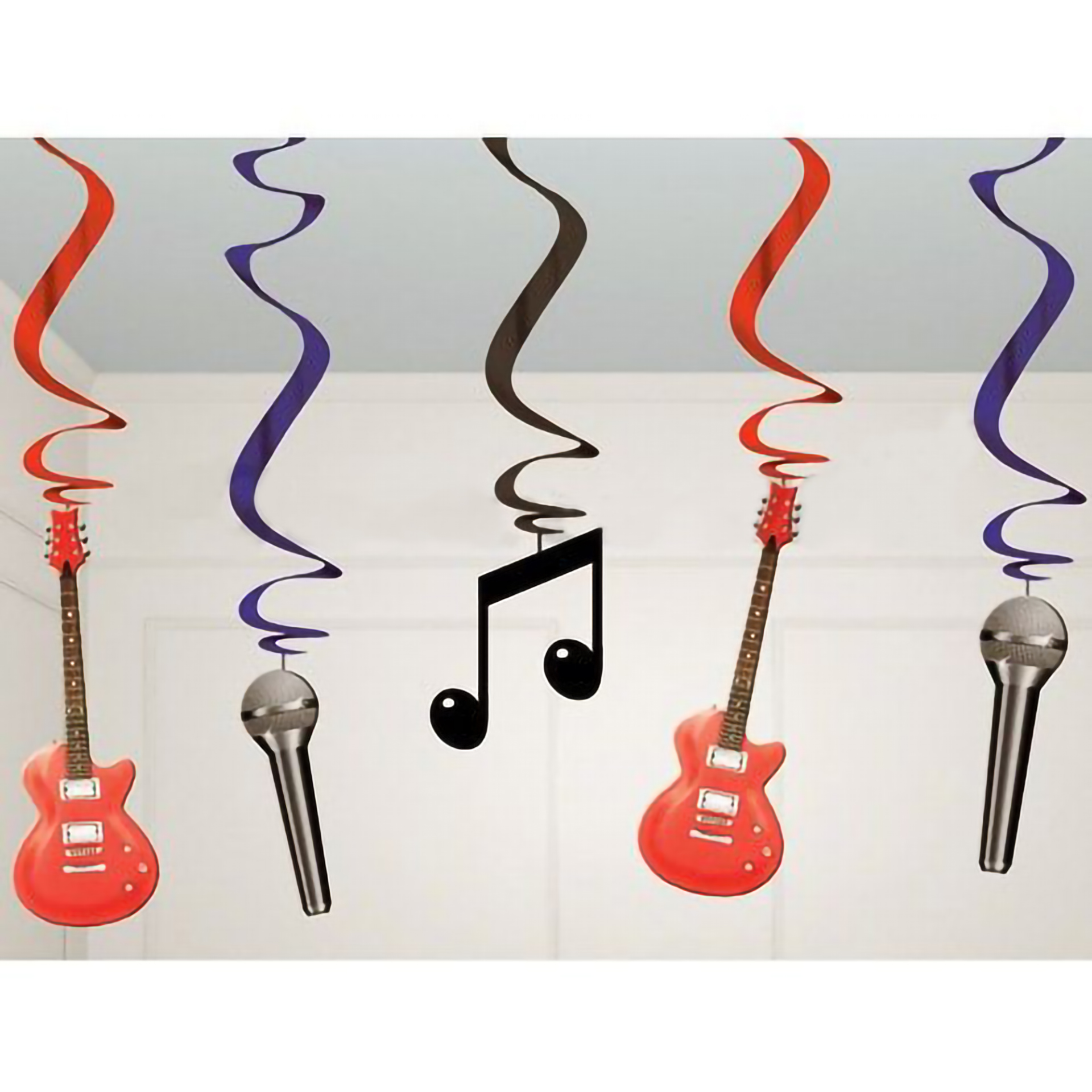 Decorações GUITAR MICRO Pendentes