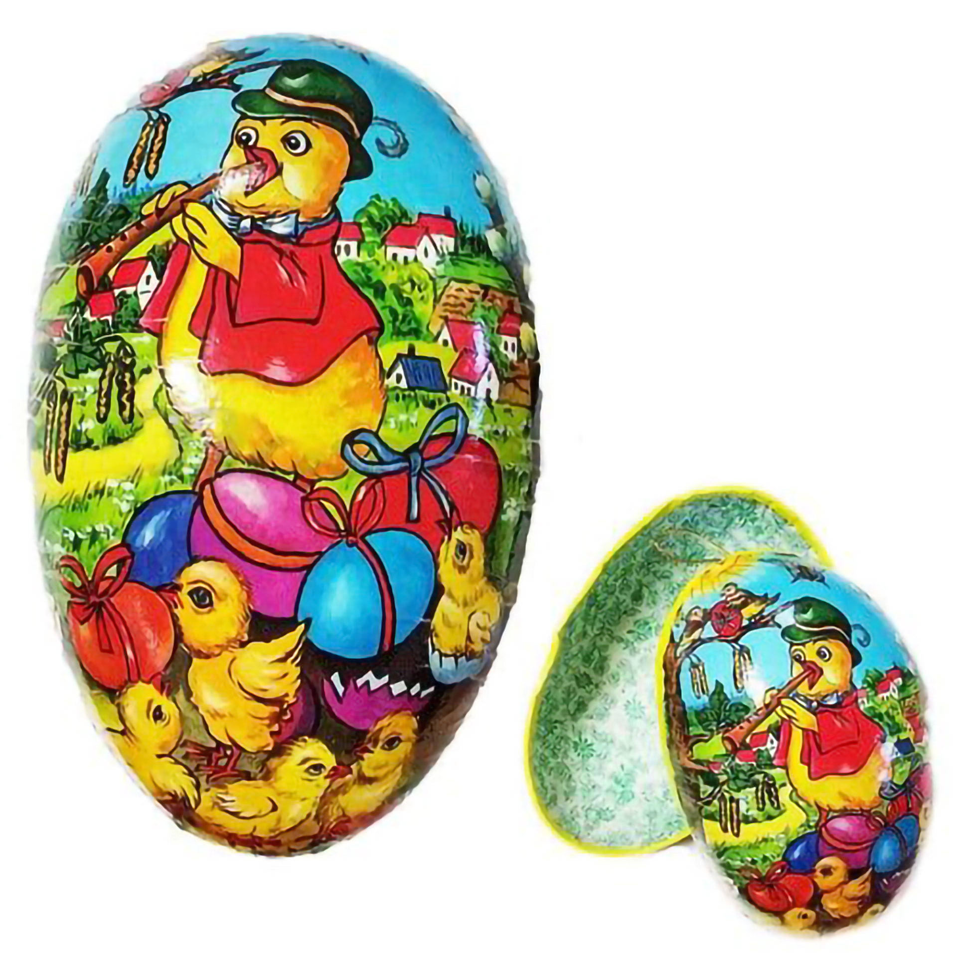 Ovo da Páscoa médio decorativo 19cm