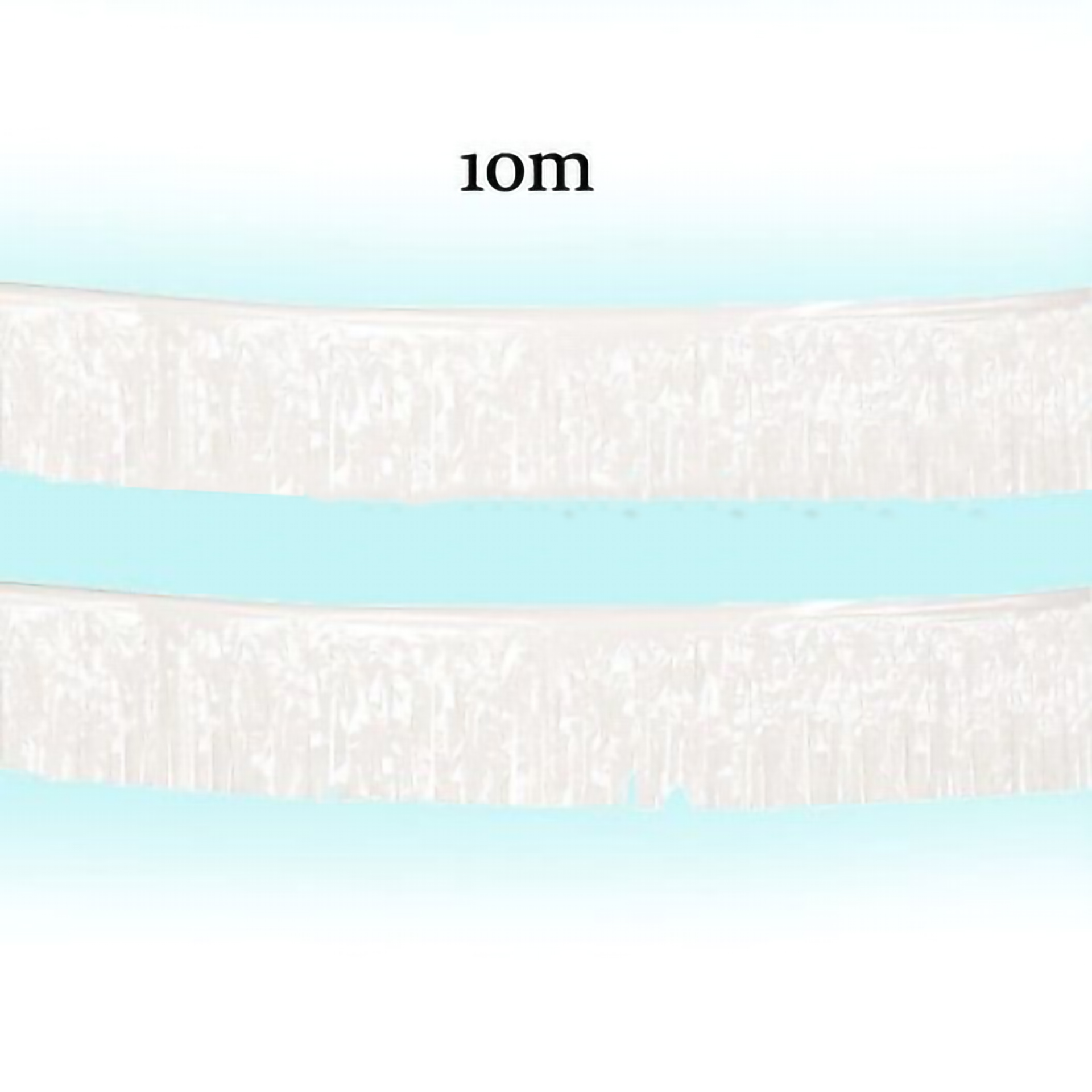 Franja Plástica Branca