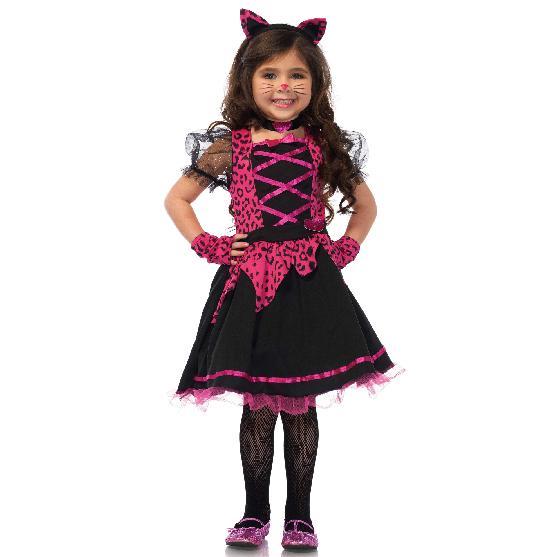 Fato Gatinha Rock-N-Roll Menina