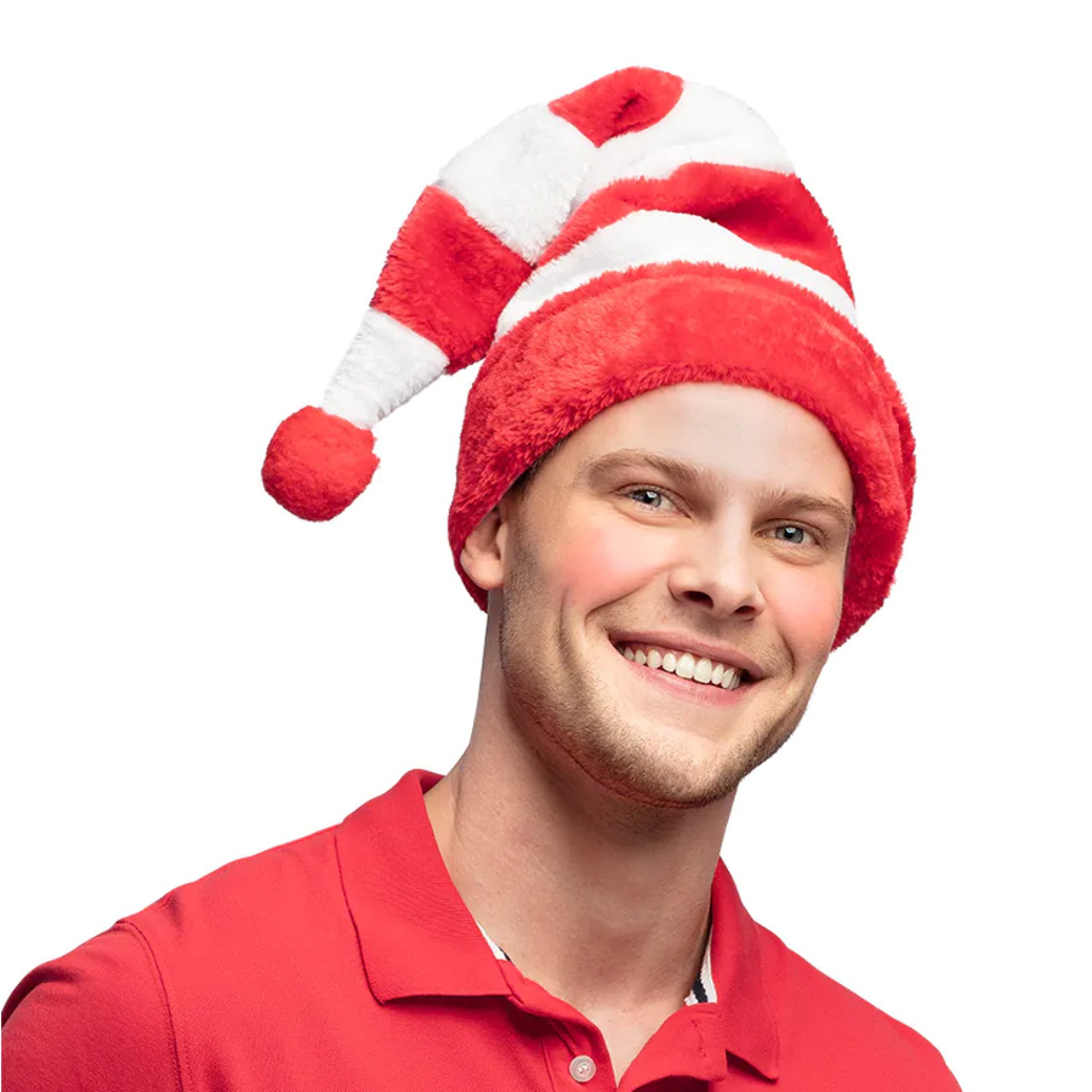 Chapéu Pai Natal Fofinho Riscas