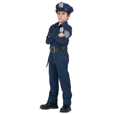 Fato Super Policia  Menino-3-4 anos