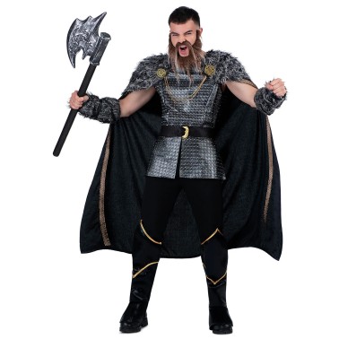 Fato Black Viking Homem-M