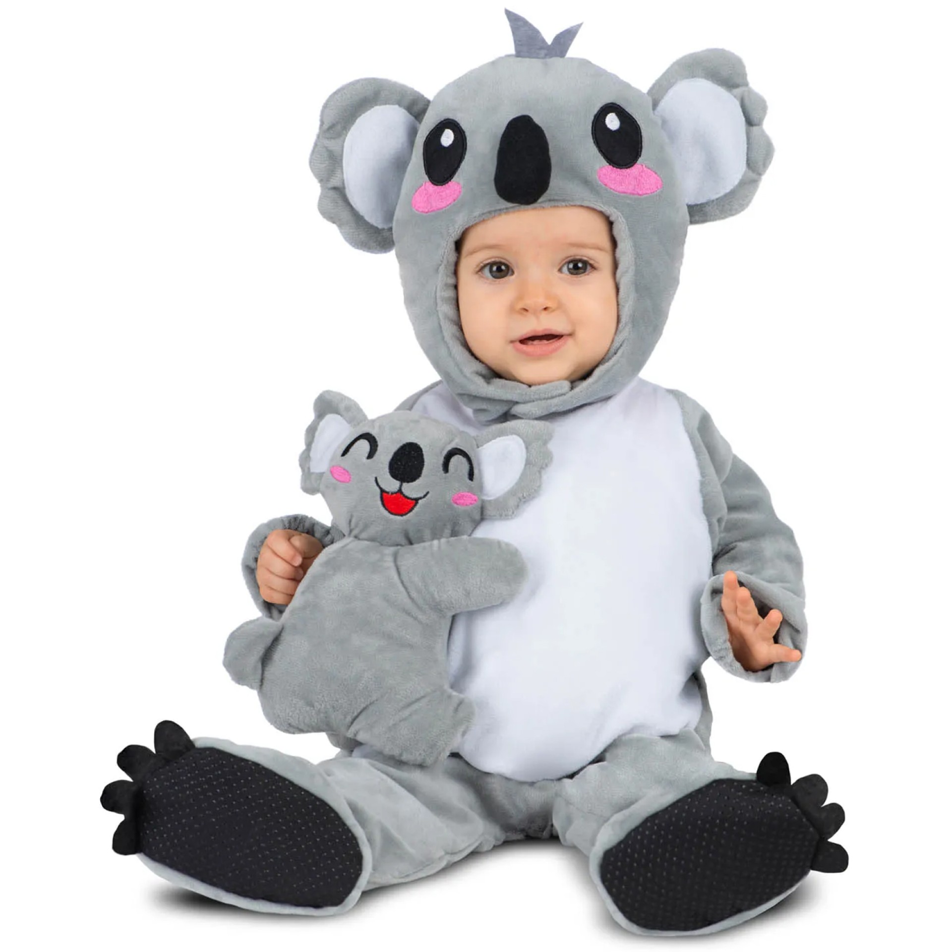 Fato Koala Bebé com Peluche