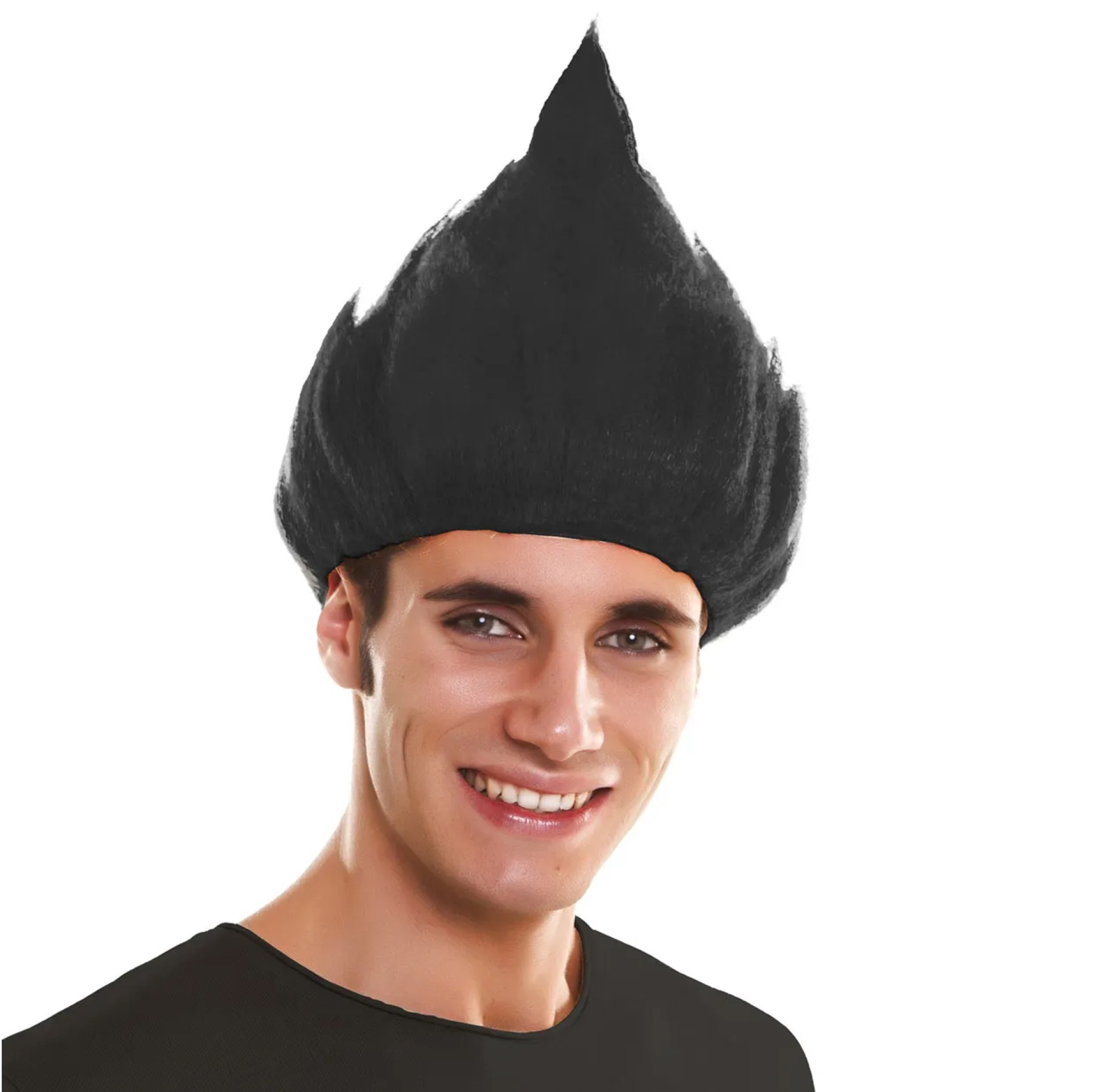 Peruca Troll Preta