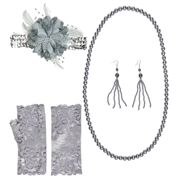 Kit Charleston Prateado