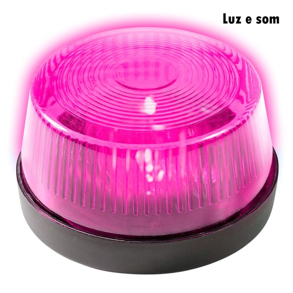 Luz de Emergncia Rosa