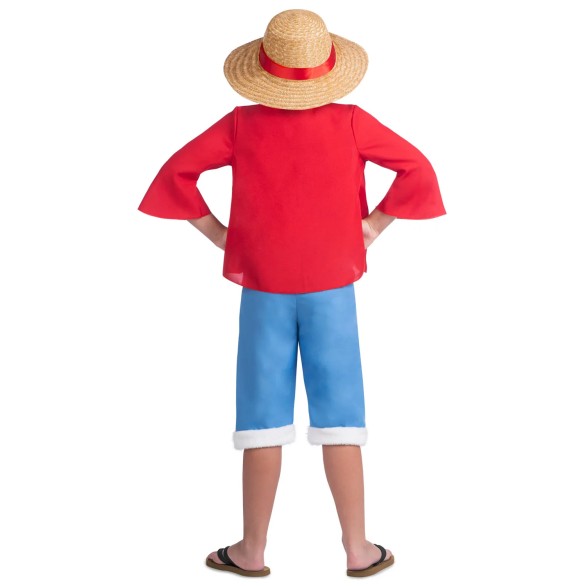 Fato Pirata Luffy Menino