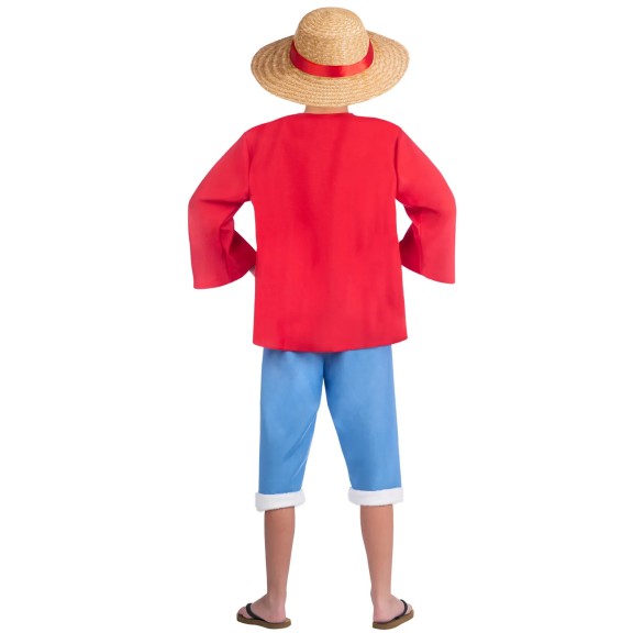 Fato Pirata Luffy Homem