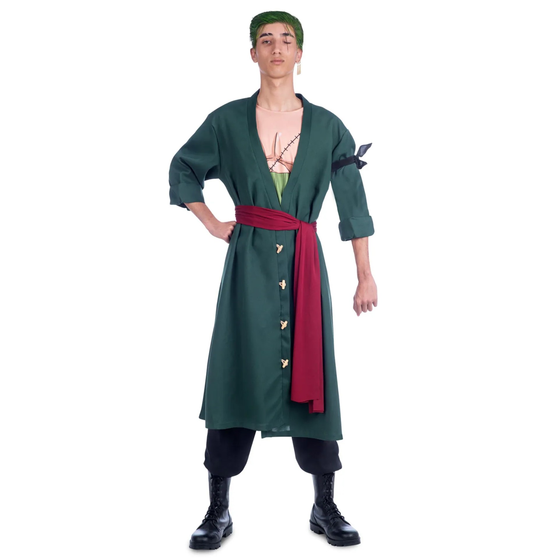 Fato Zoro Caçador de Piratas Homem