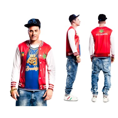 Camisola Rapper DJ Adulto Camisola Rapper DJ Adulto