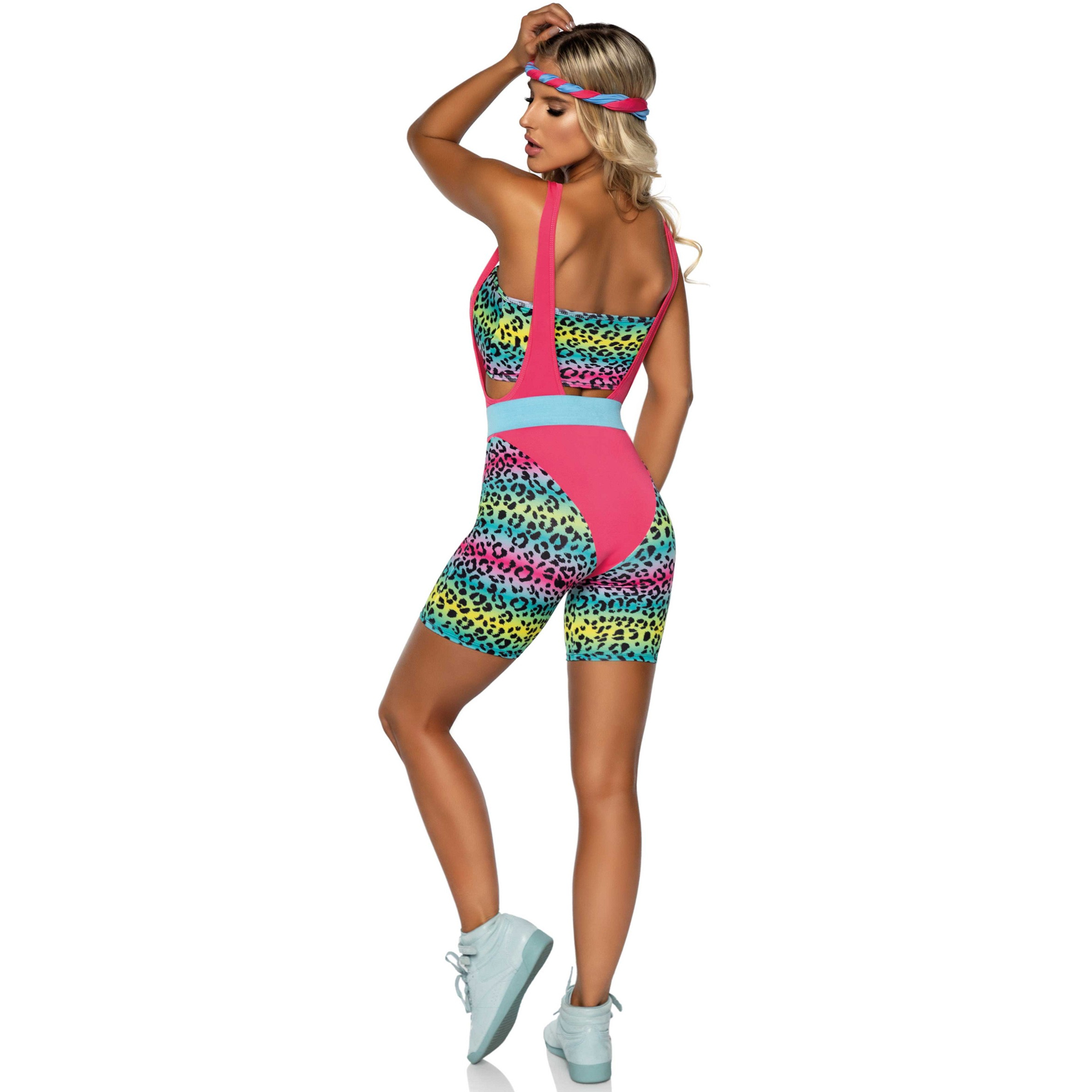 Fato Ginasta Sexy 80s