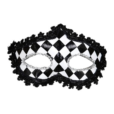 Mscara Veneza Arlequim