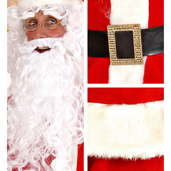 Fato Pai Natal Luxo Super Completo