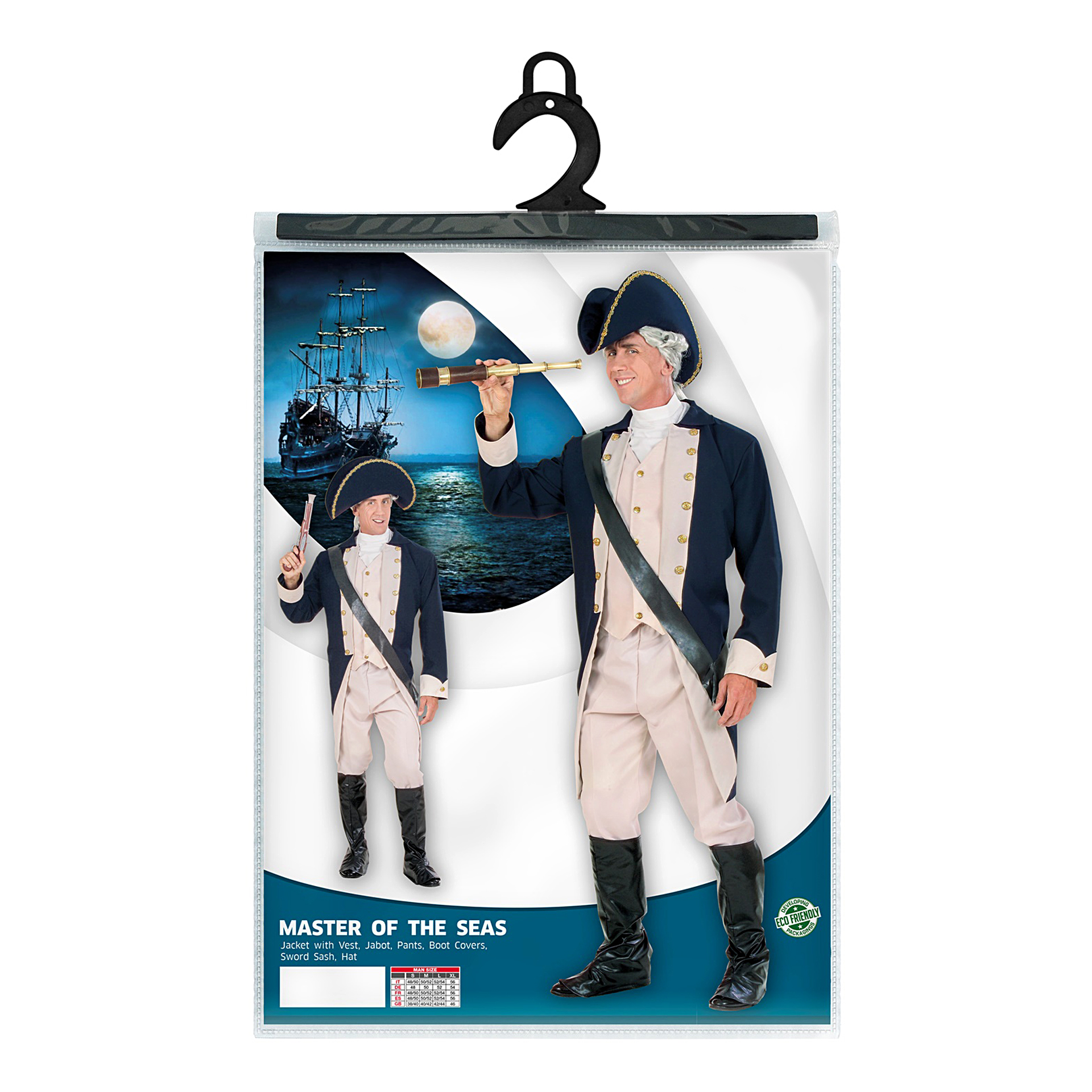 Fato Capitão Mestre Navegador