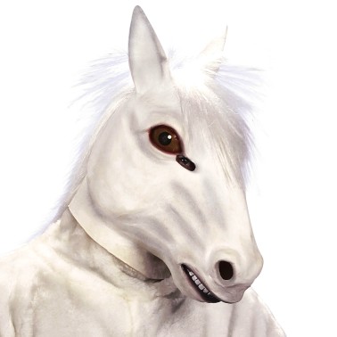 Mascara Cavalo Branco