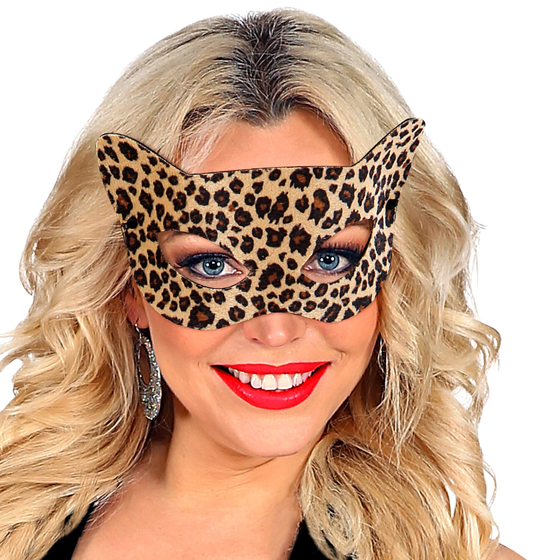 Mascarilha Leoparda com Orelhas