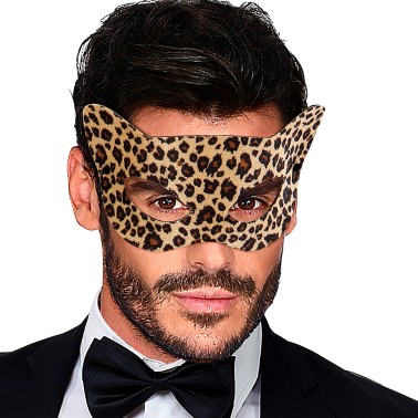 Mascarilha Leoparda com Orelhas Mascarilha Leoparda com Orelhas