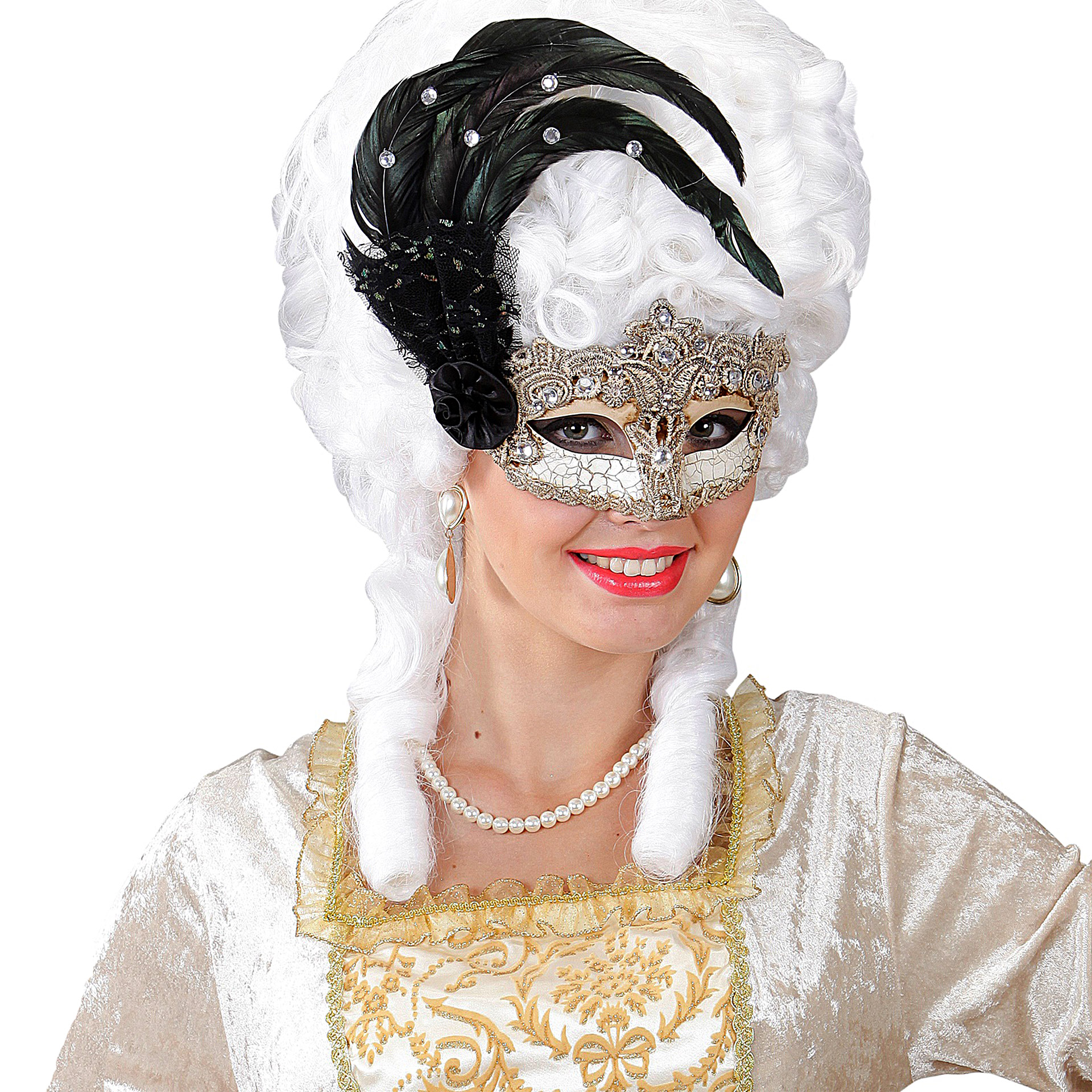 Máscara Veneziana Macramé Gala