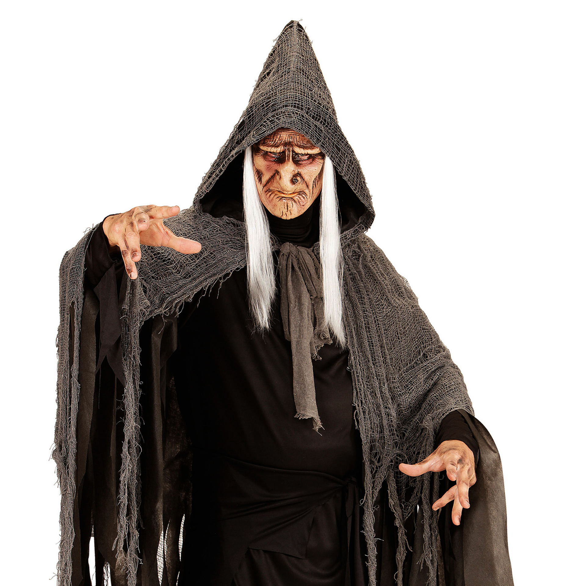 Máscara de Feiticeiro com Cabelo