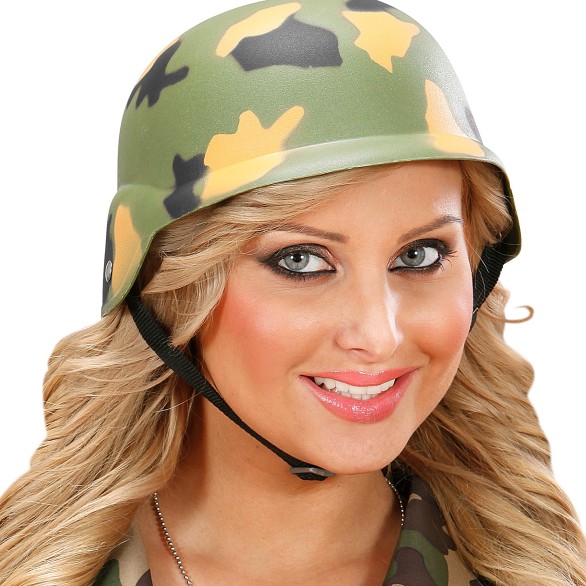 Capacete Soldado Camuflado