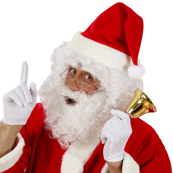 Peruca Pai Natal c/ barba ECONÓMICA