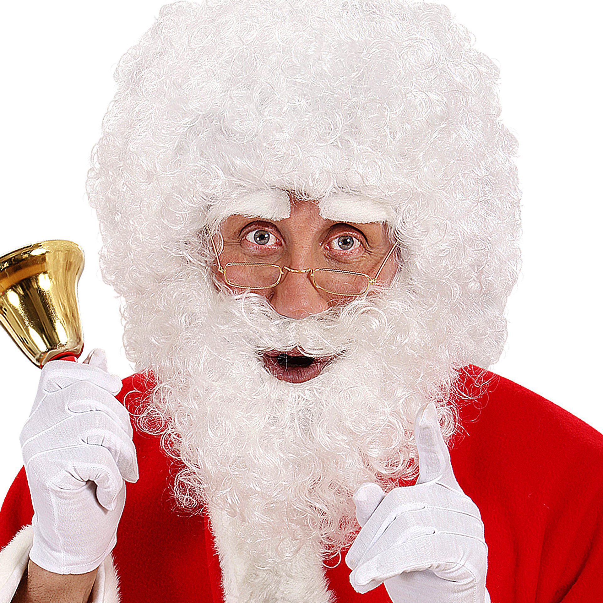 Peruca Pai Natal c/ barba ECONÓMICA