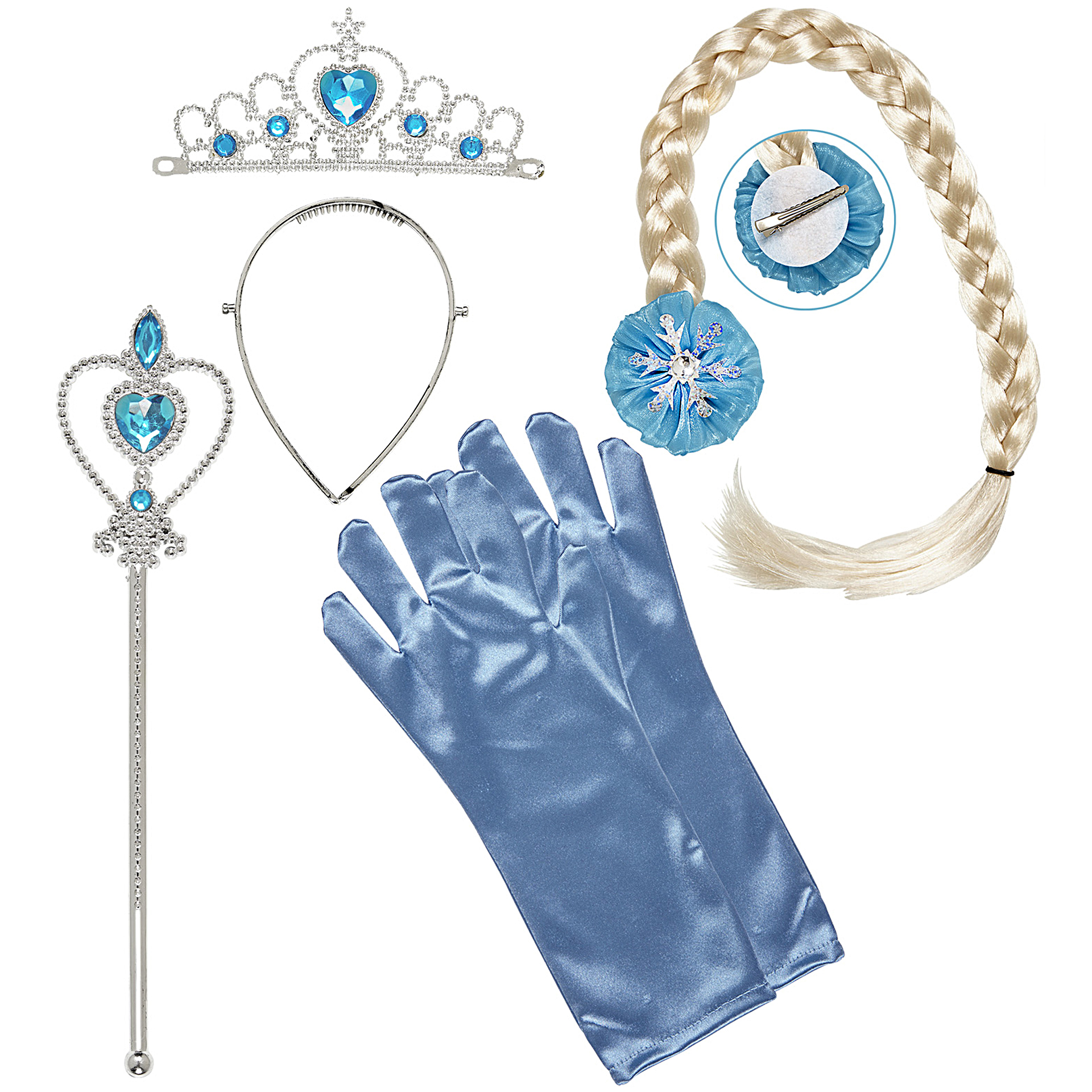 Kit Acessórios Princesa Azul