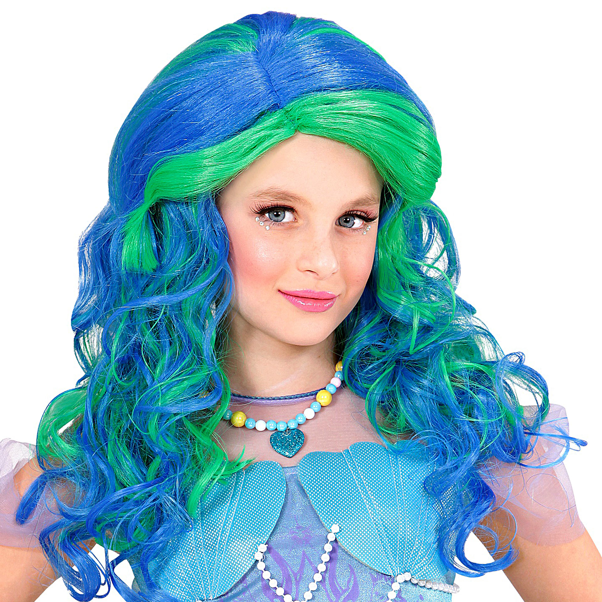 Peruca Sereia Infantil