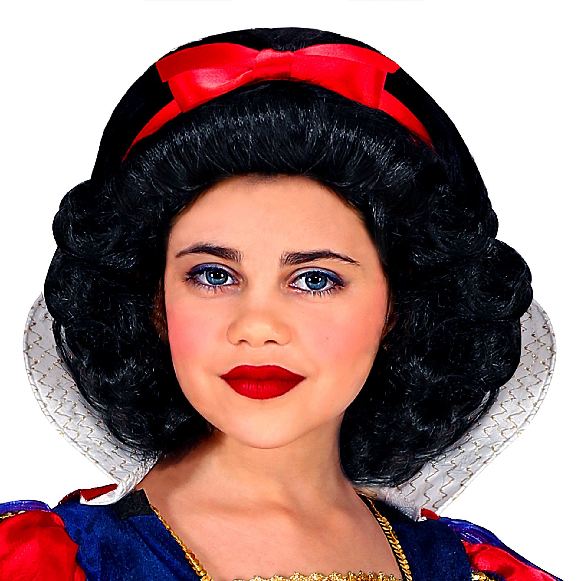 Peruca Branca de Neve Infantil