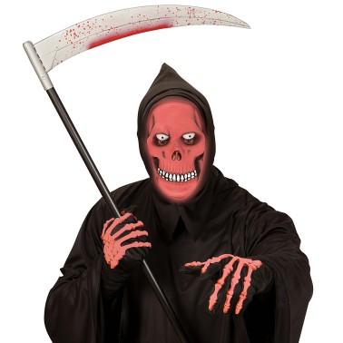 Mscara Esqueleto Vermelho Glow