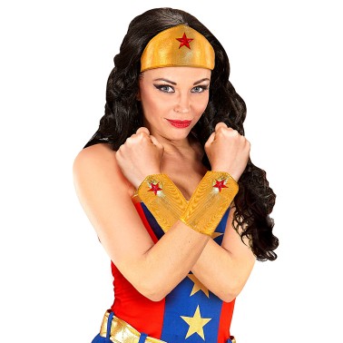 Kit Acessórios Super Mulher Kit Acessórios Super Mulher