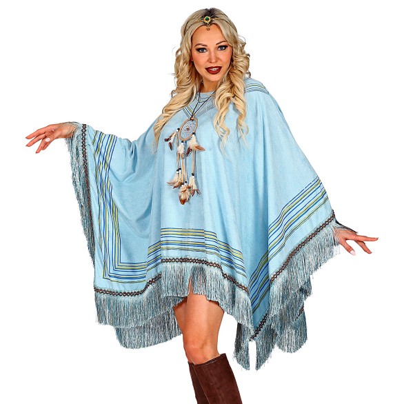 Poncho Azul Xam