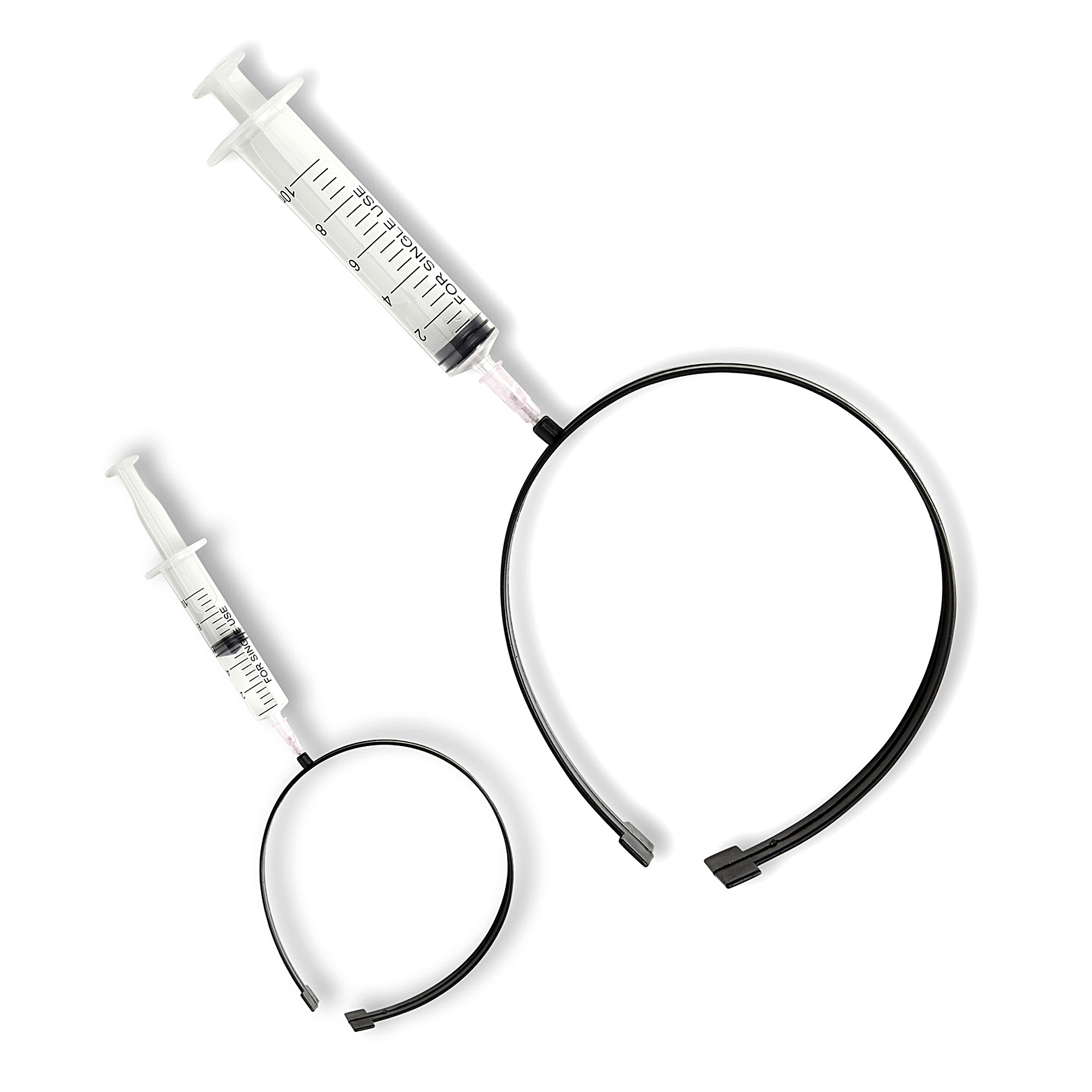 Bandolete Seringa na Cabeça