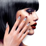 Unhas Sangrentas de Halloween