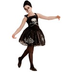 Fato Bailarina Skeleton Girl