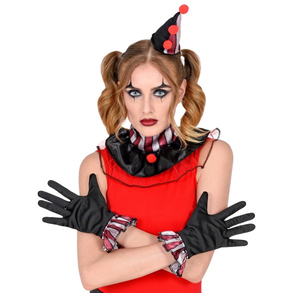 Kit Harlequin Clown 4 Peças