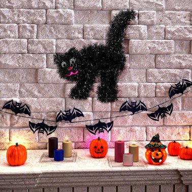 Gato Decorativo 30cm Gato Decorativo 30cm