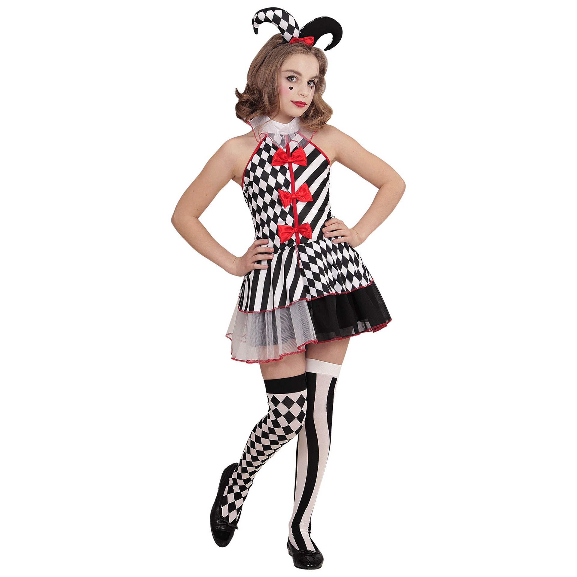 Fato a Arlequina elegante