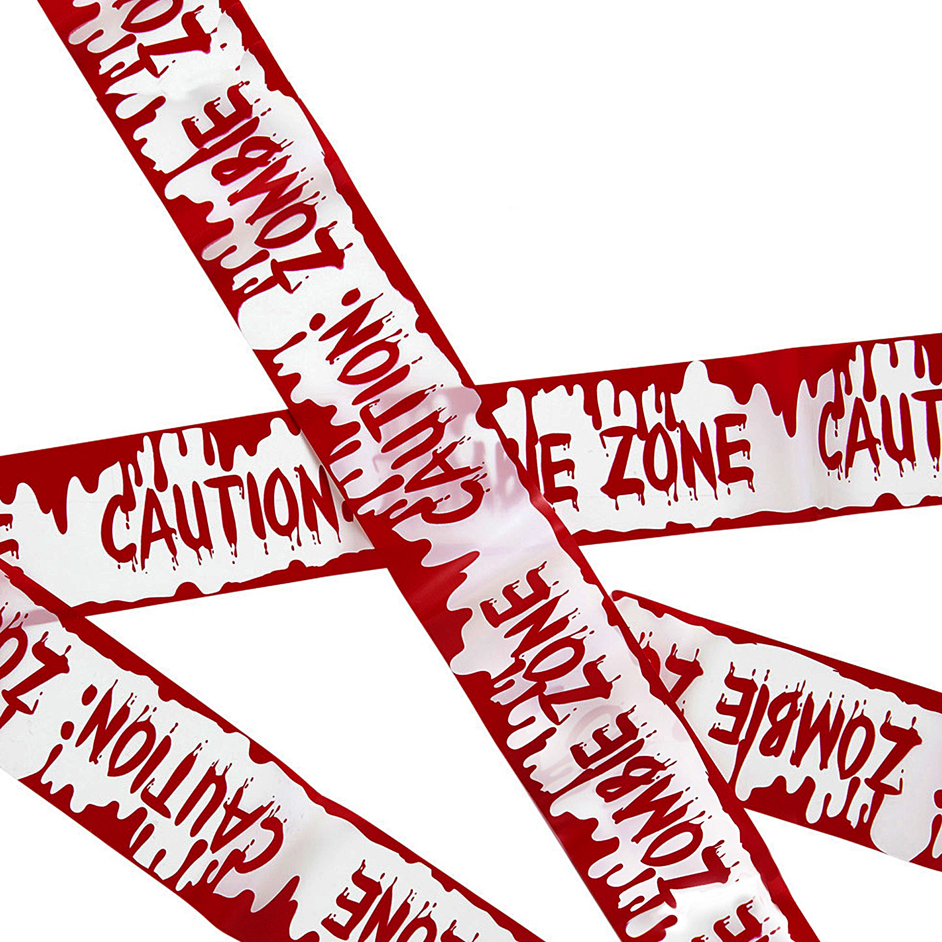 Fita Aviso ZOMBIE ZONE