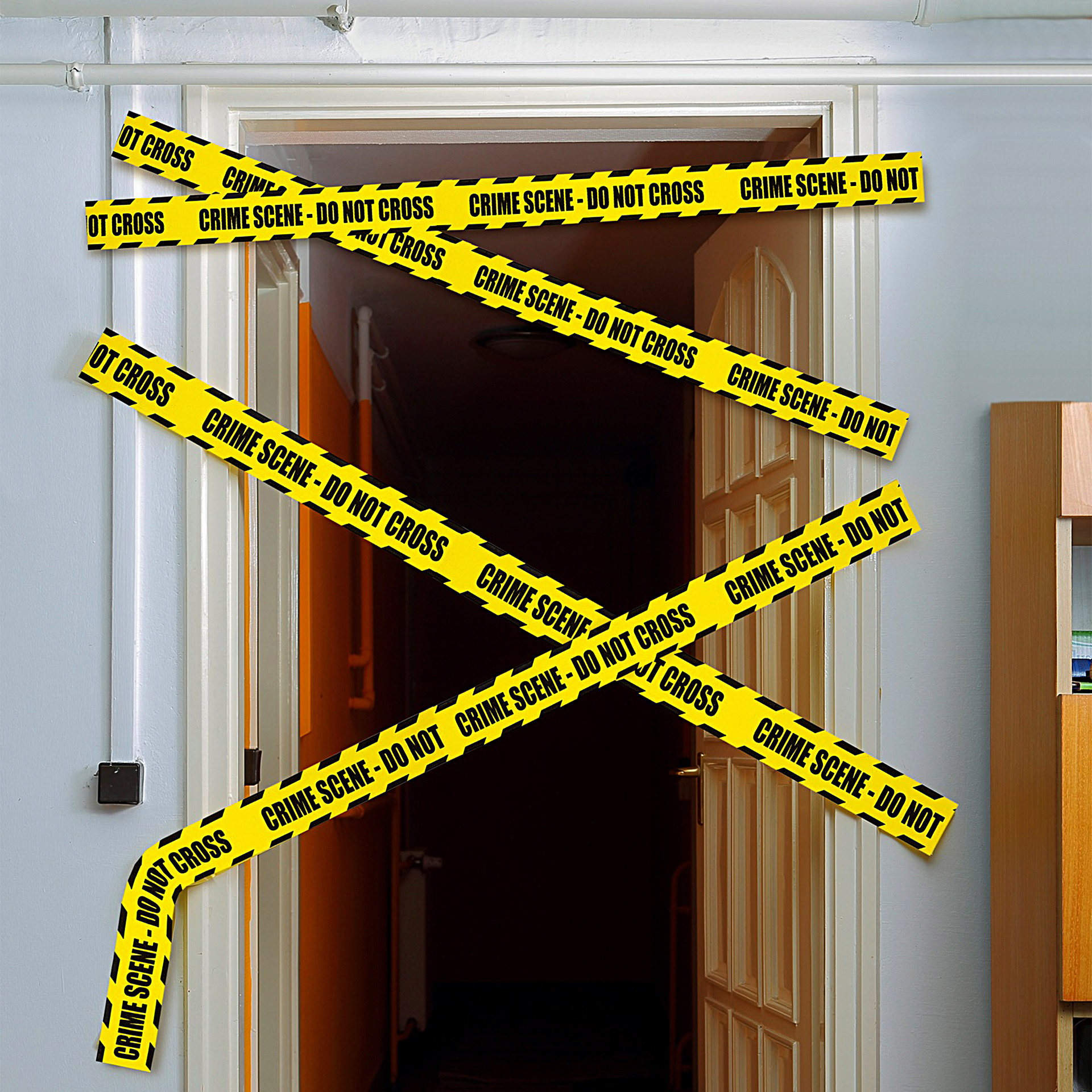 Fita de Aviso CRIME SCENE