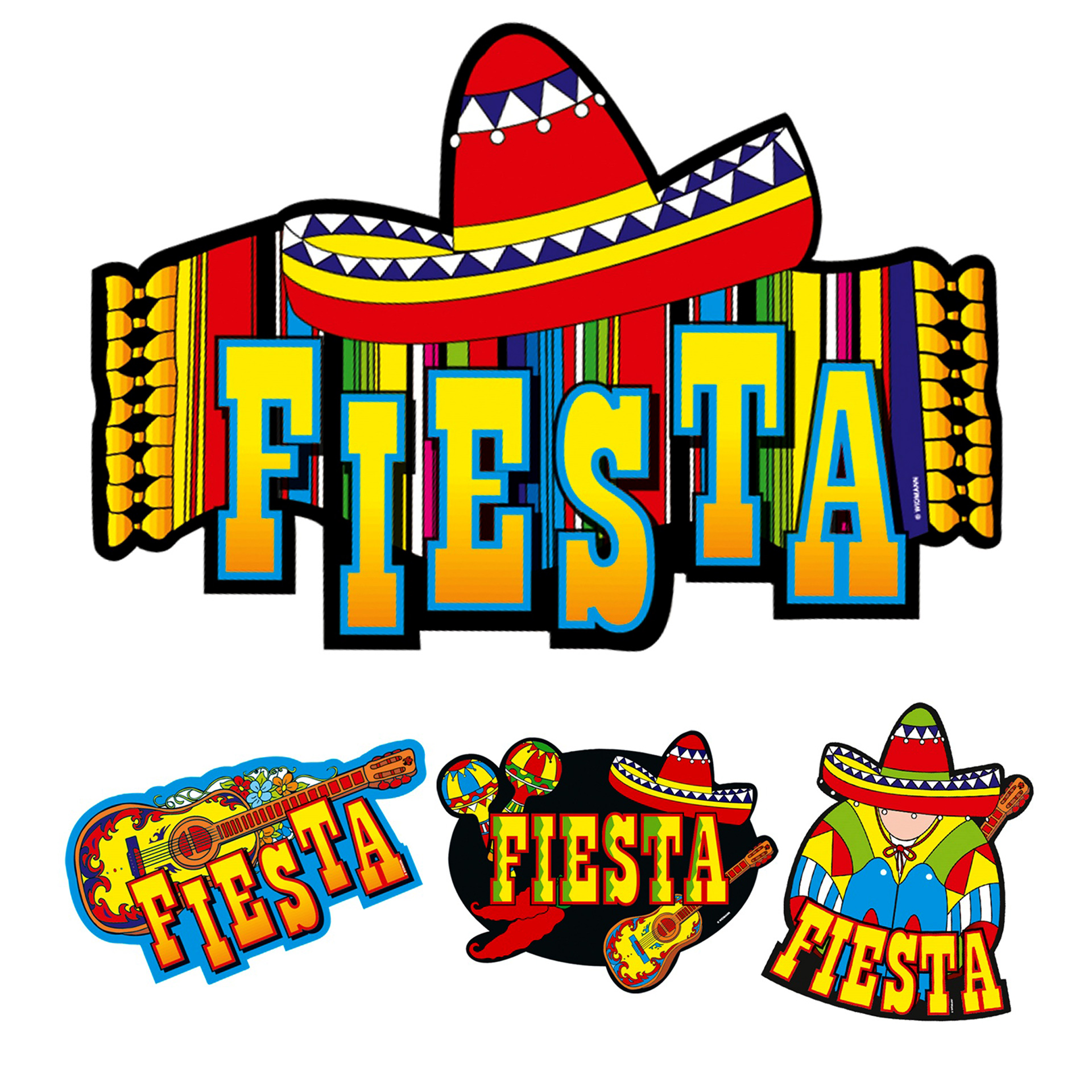 Cartazes Fiesta Mexicana 4 UNID