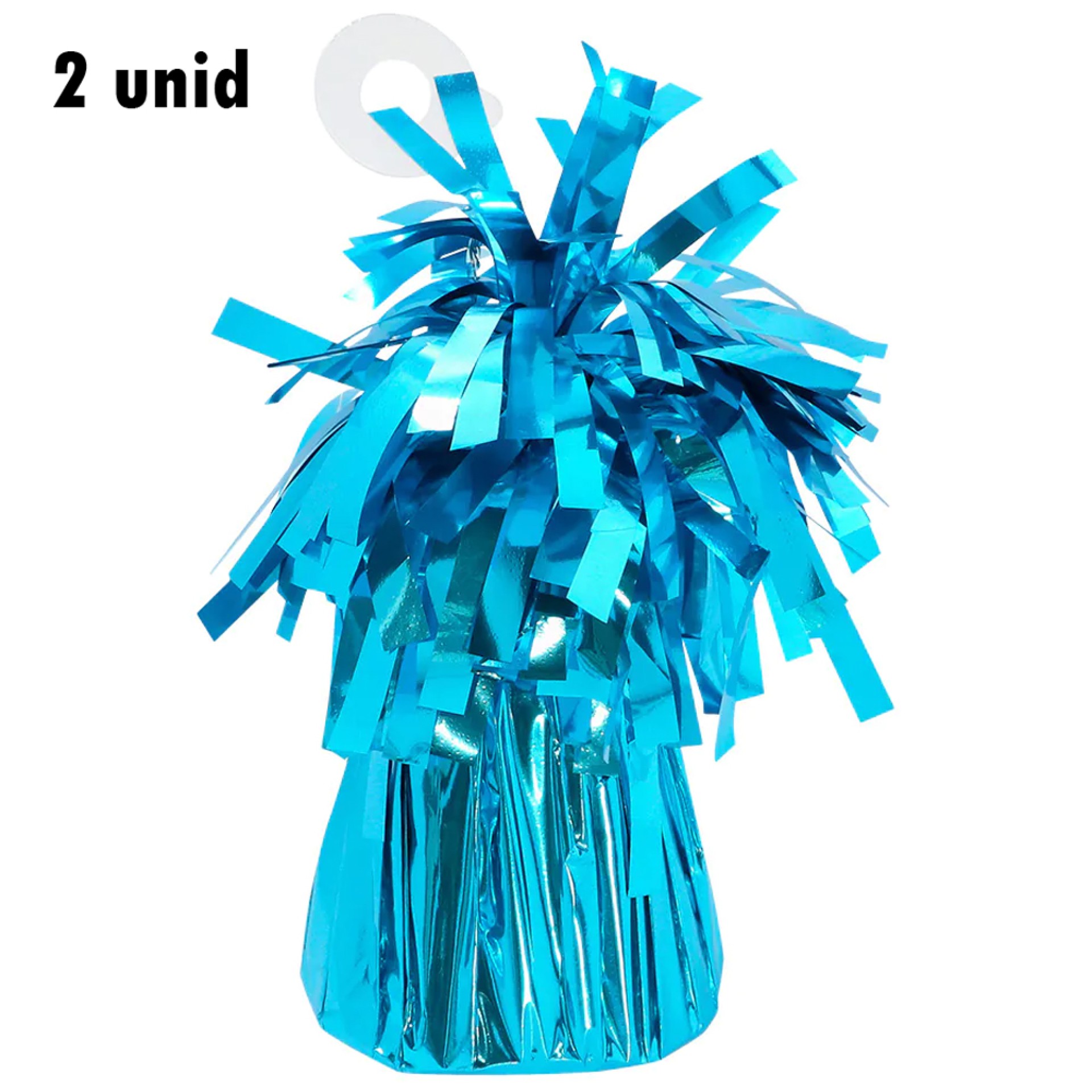 Pack 2 Pesos Balões Azul Turquesa