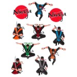 Autocolantes Ninja