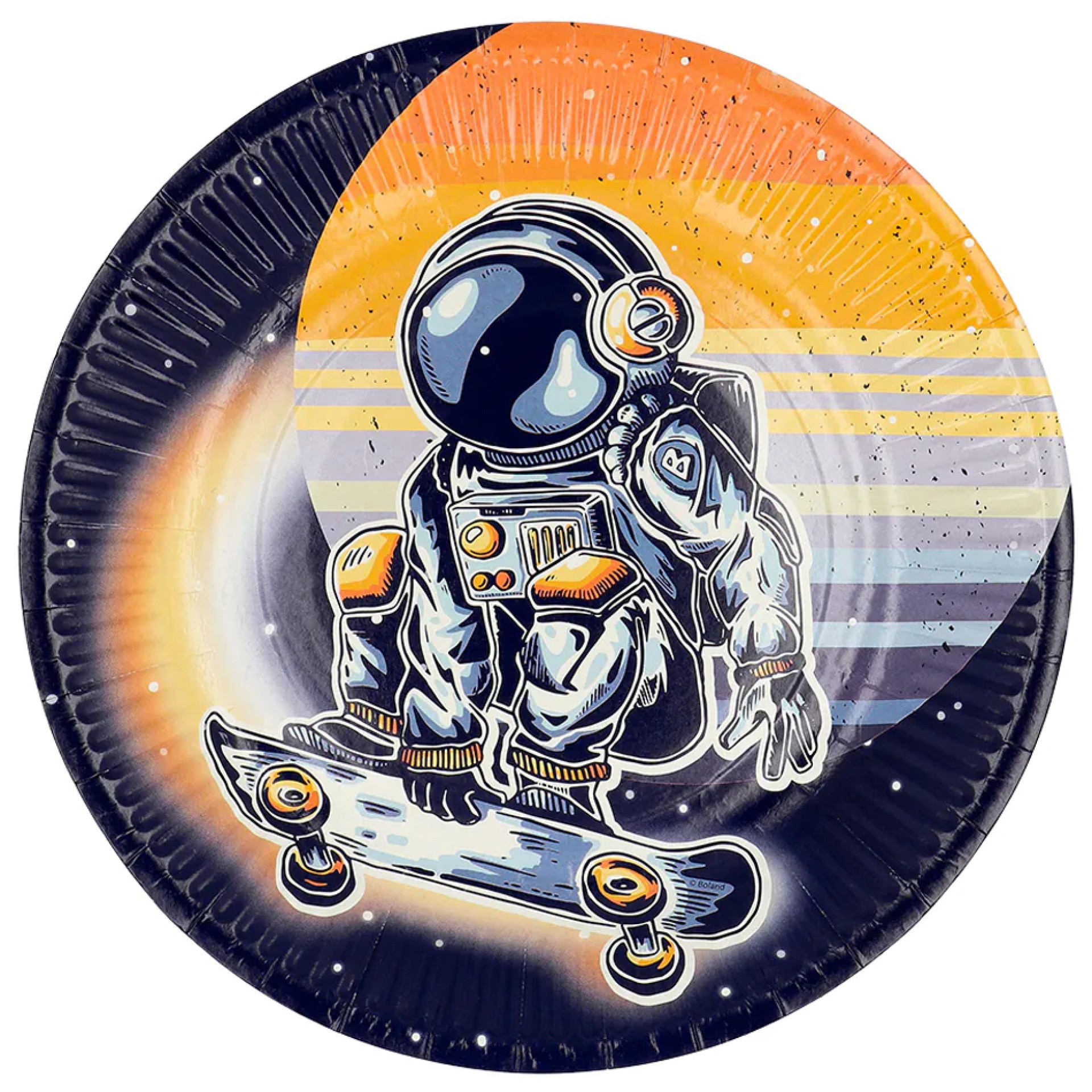 Pratos Espaço 8 Unid