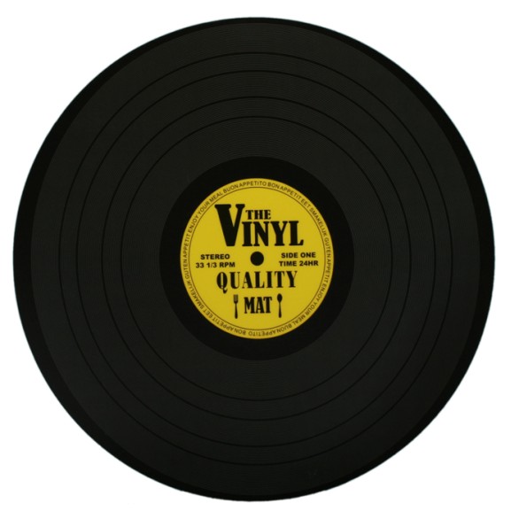 Individual de Mesa Disco Vinil
