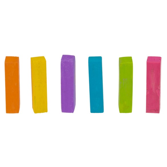 Pintura Cabelo Giz 6 Cores